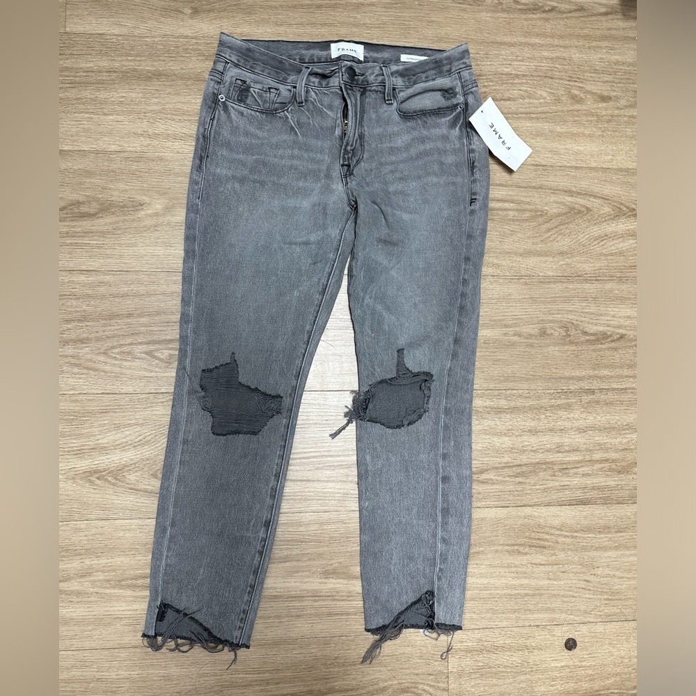 Frame denim Le Garcon jeans sz 25